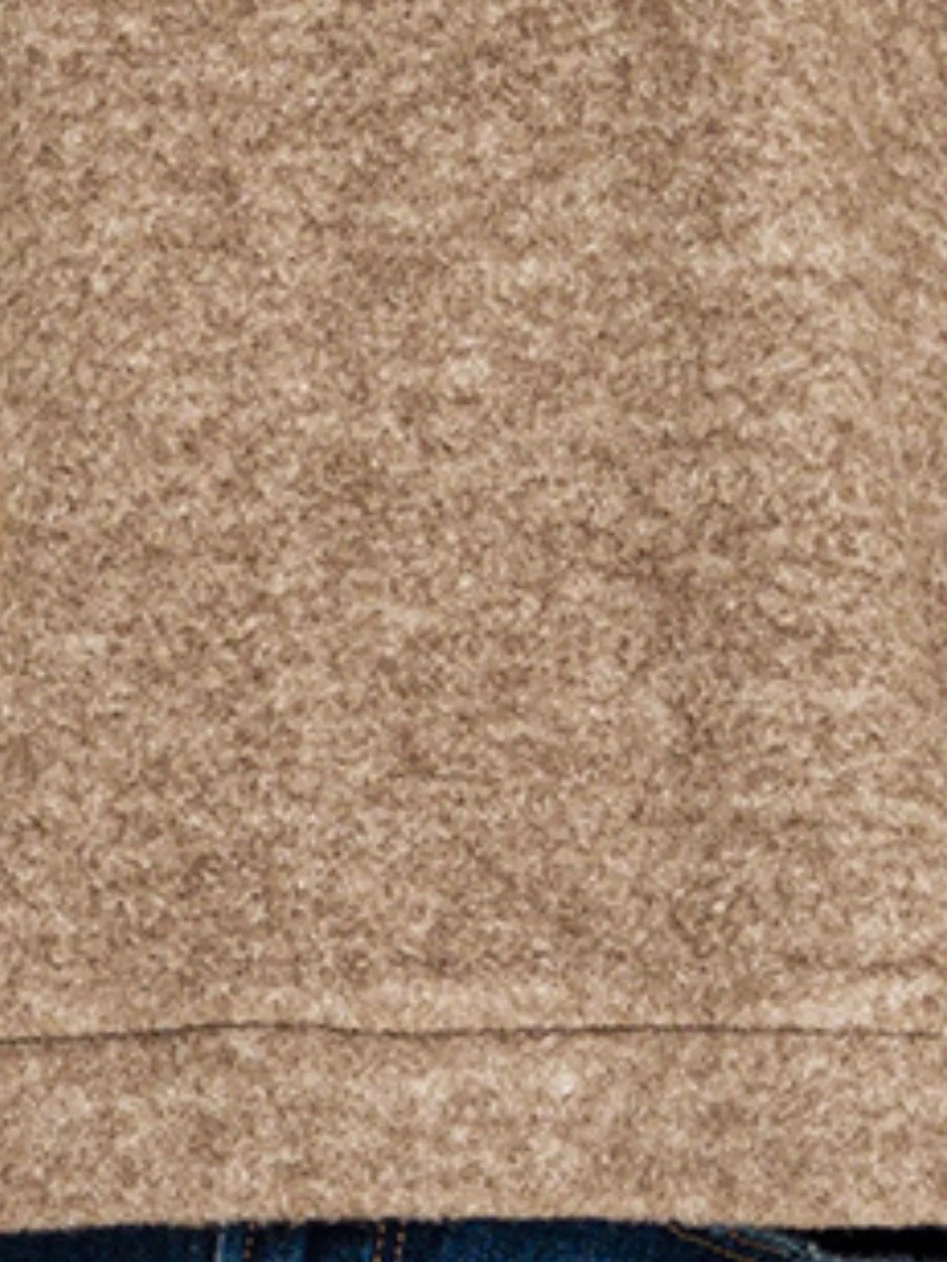 Zenana Brushed Melange Hacci Cropped Sweater