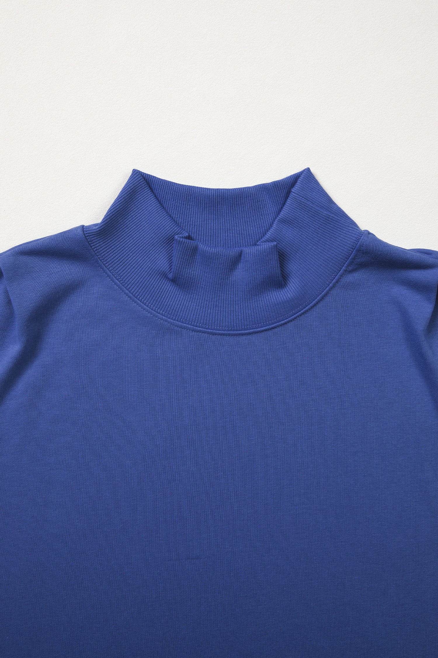 Light Grey Solid Color High Neck Cap Sleeve Loose Top