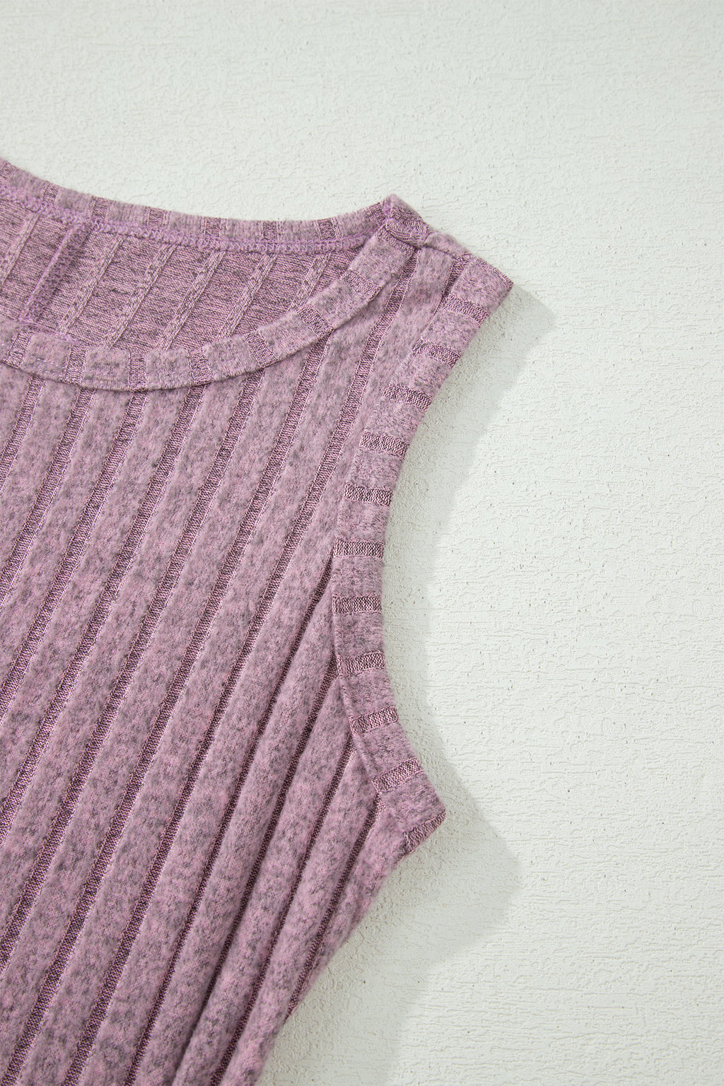 Sea Green Slim Ribbed Mineral Wash Tank Top