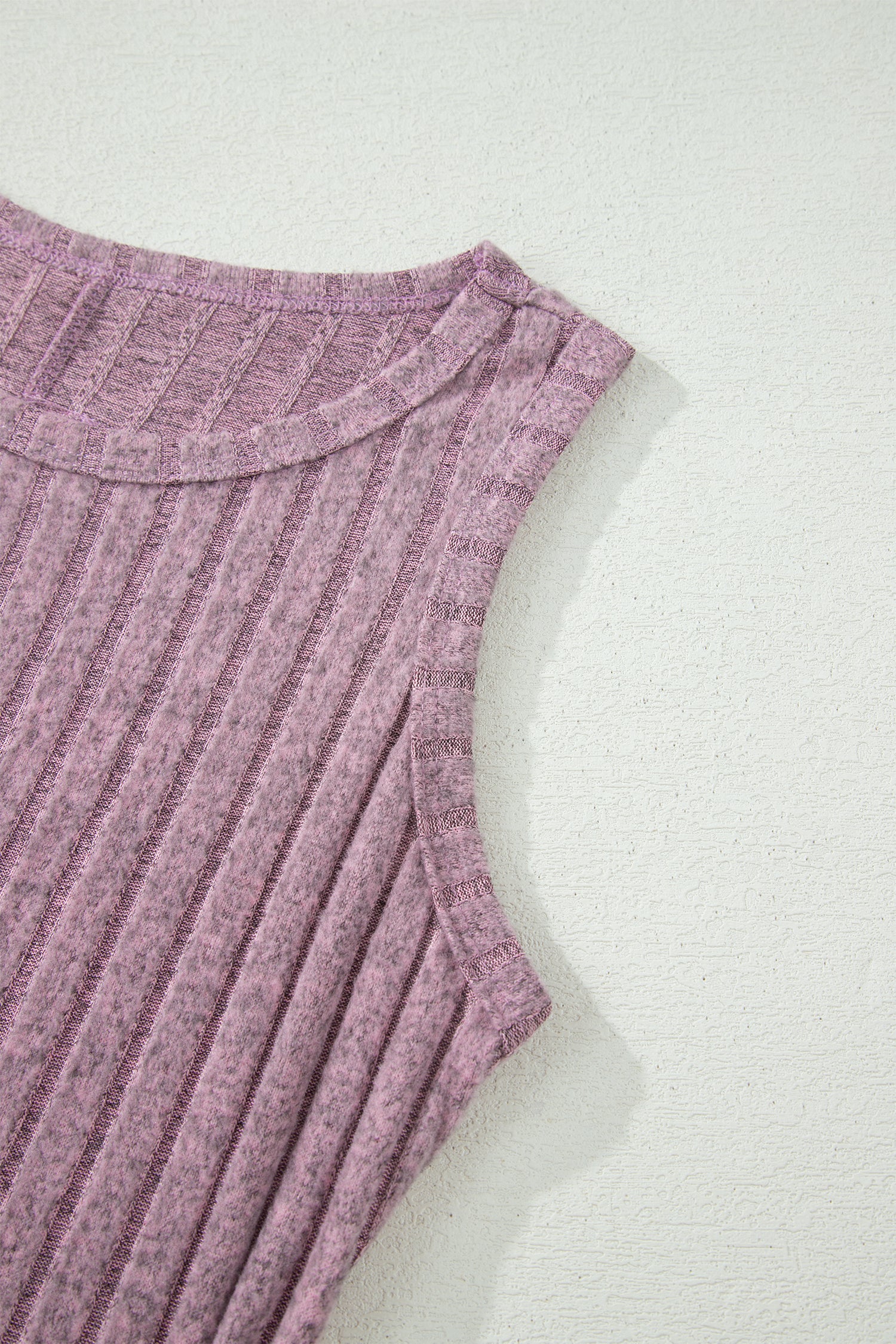 Sea Green Slim Ribbed Mineral Wash Tank Top
