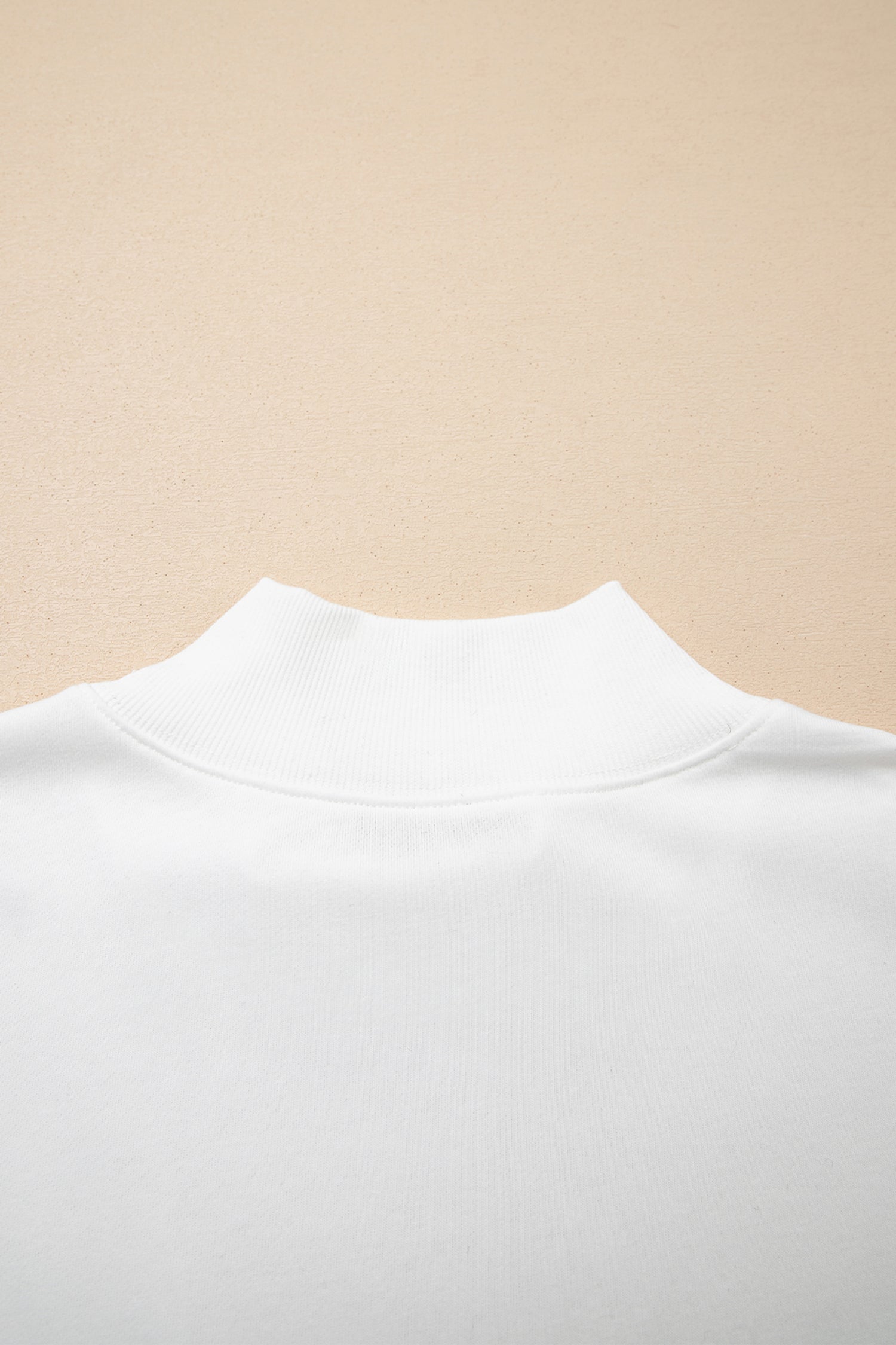 Light Grey Solid Color High Neck Cap Sleeve Loose Top