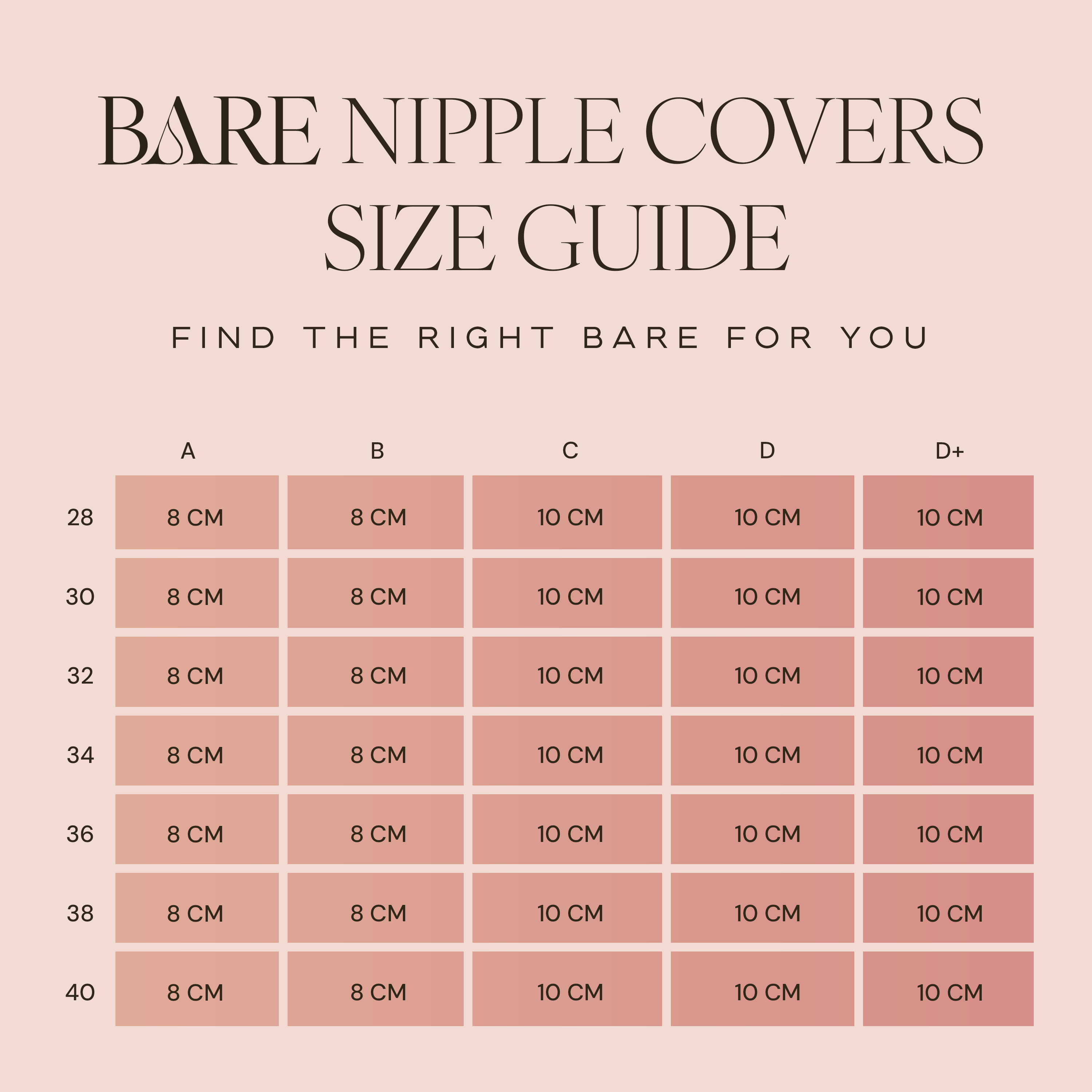 BARE Nipple Covers - Shopper Fusion LLC