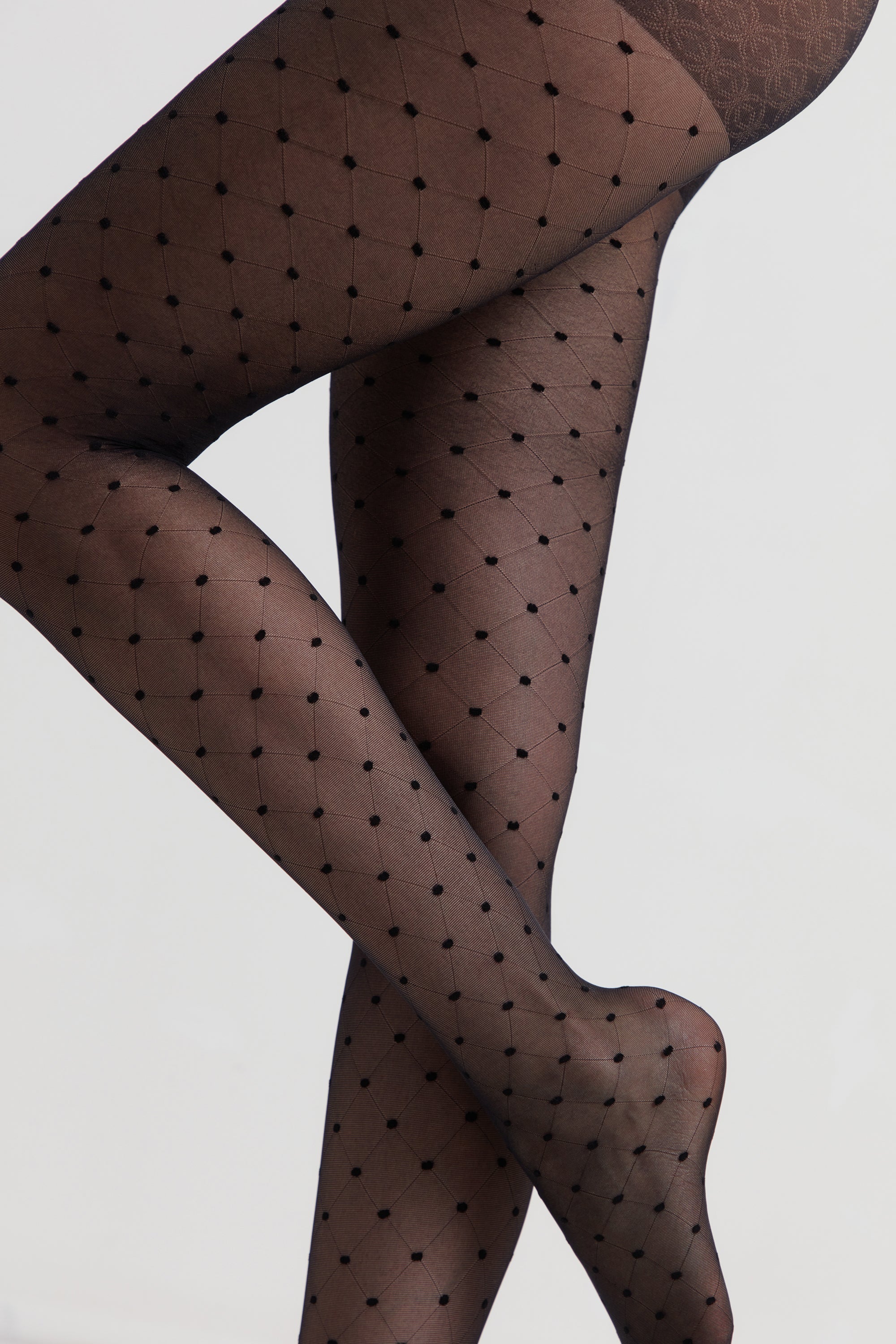 Fantasy Tights Conte Pois - Geometric Dots Pattern