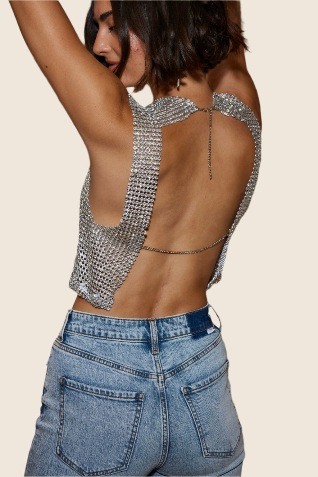 Bijou Rhinestone Tank