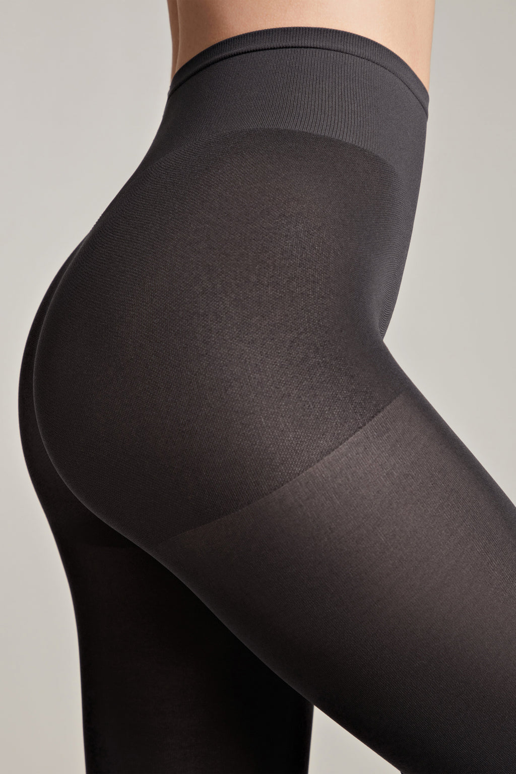 Tights Conte Velour Top 100 Den - Matte Adjustable Waistline