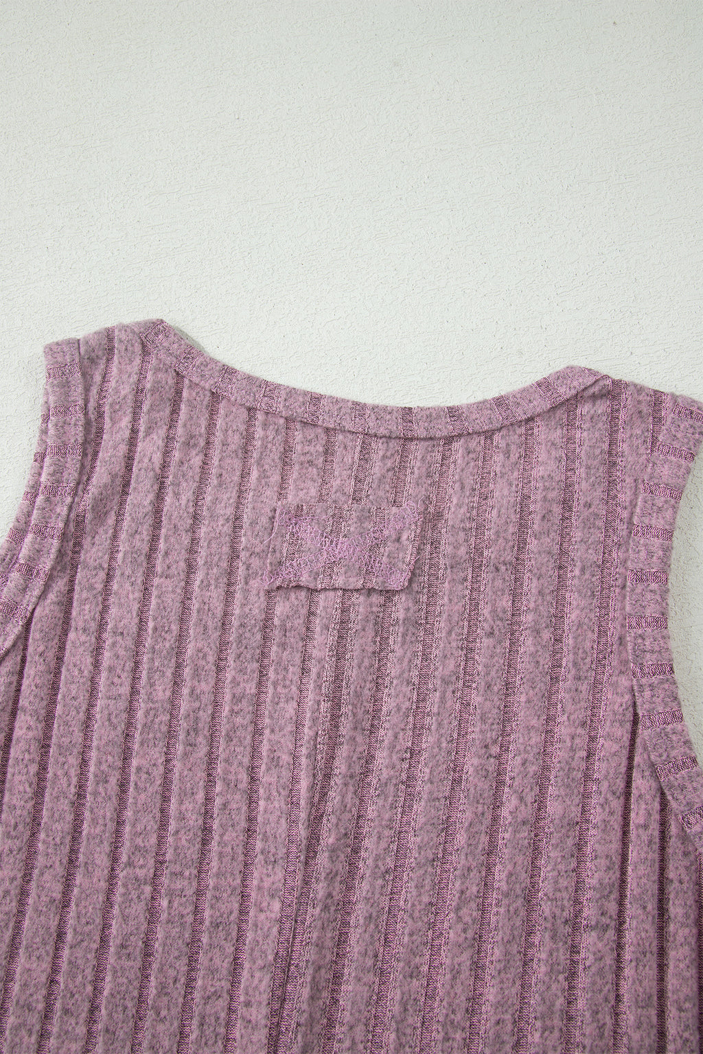 Sea Green Slim Ribbed Mineral Wash Tank Top
