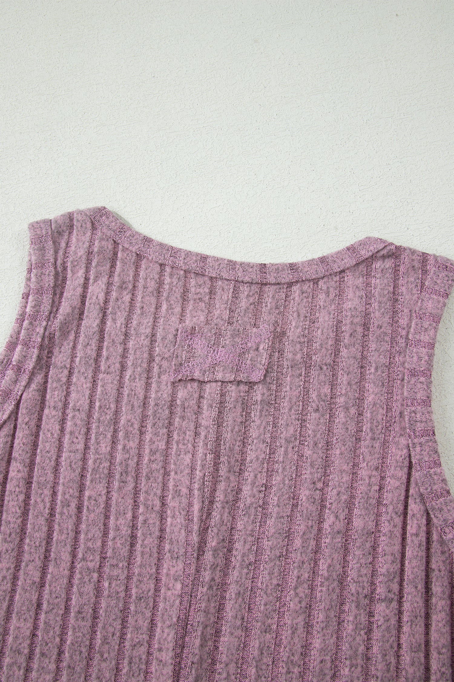 Sea Green Slim Ribbed Mineral Wash Tank Top