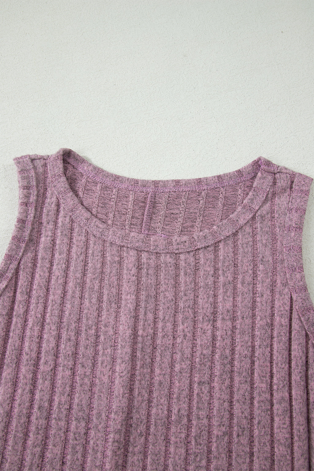Sea Green Slim Ribbed Mineral Wash Tank Top
