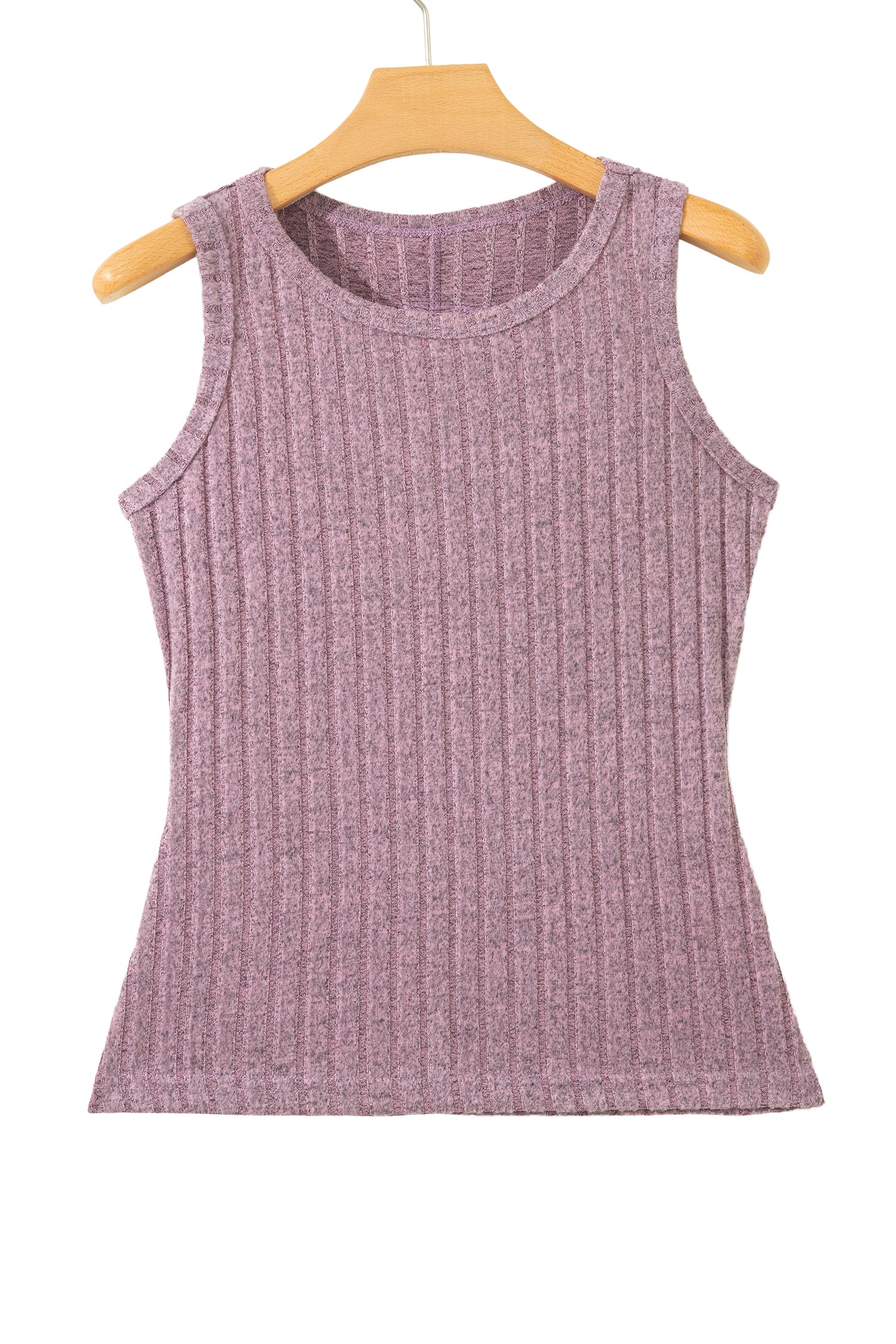 Sea Green Slim Ribbed Mineral Wash Tank Top