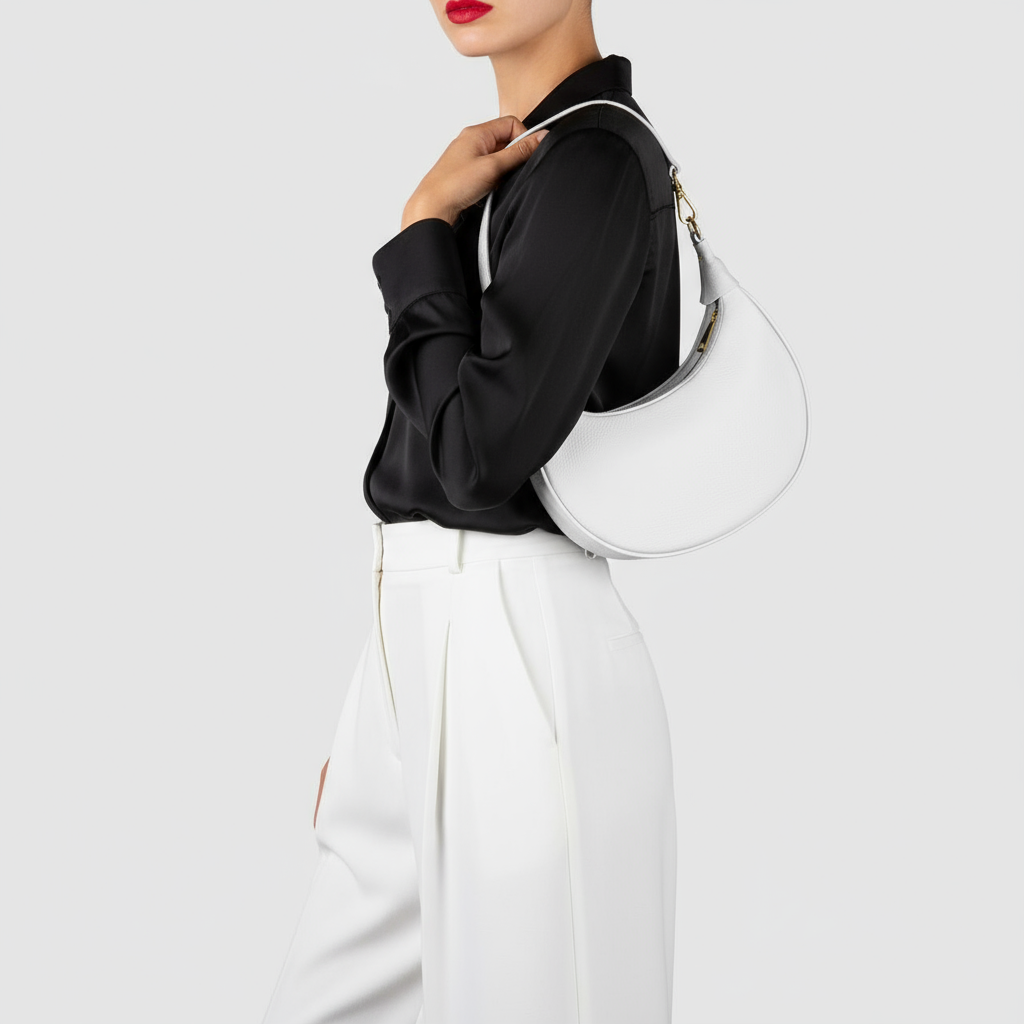 Calf Leather Shoulder Bag 222024