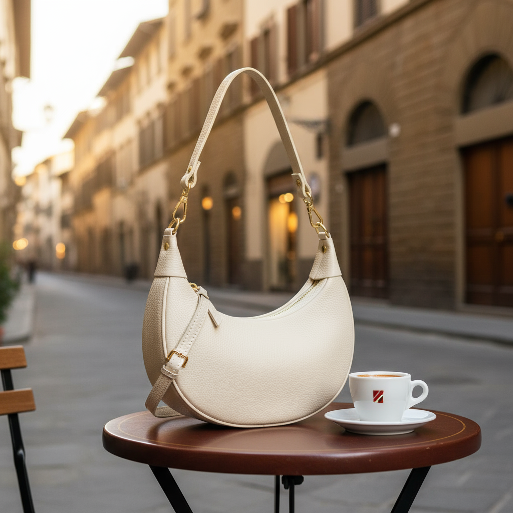 Calf Leather Shoulder Bag 222024