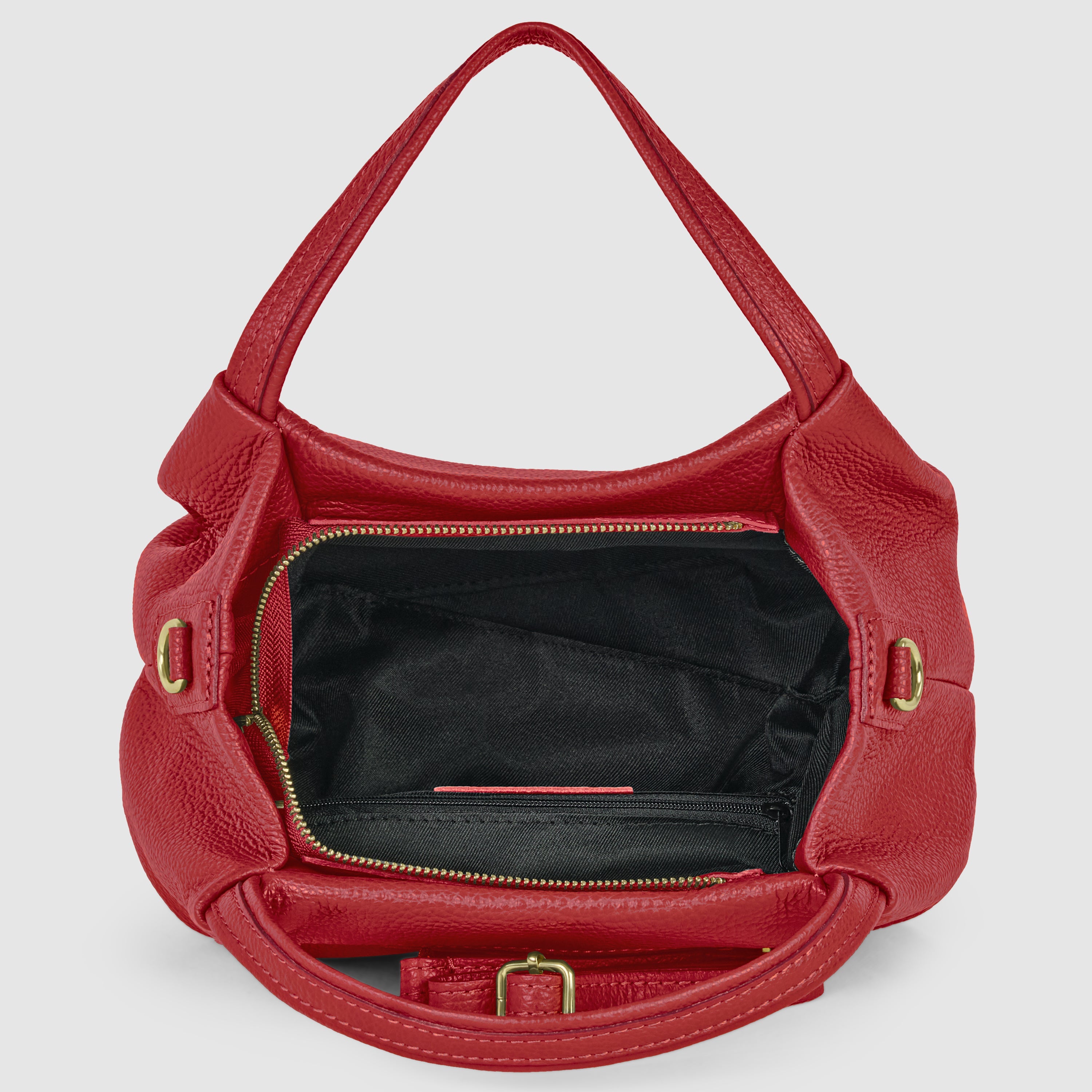 Calf Leather Top-Handle Bag 322055
