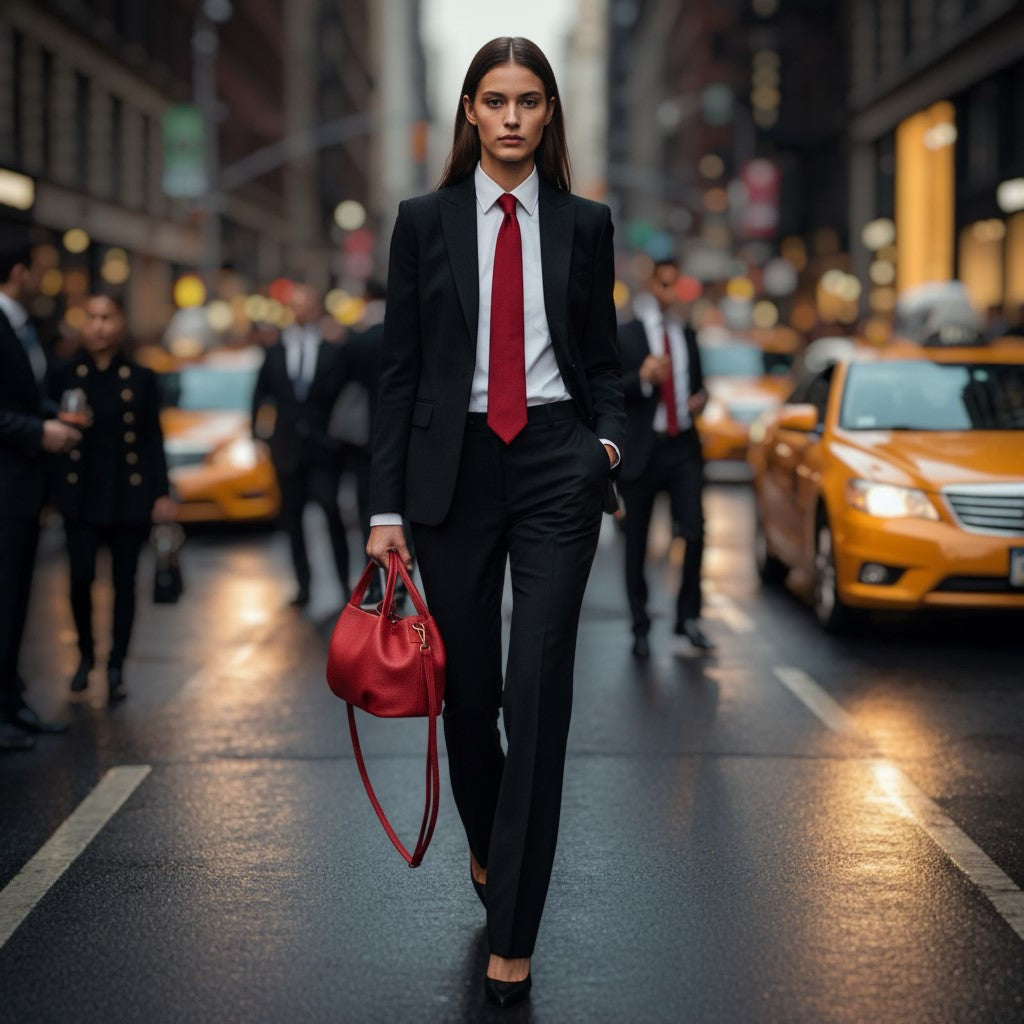 Calf Leather Top-Handle Bag 322055