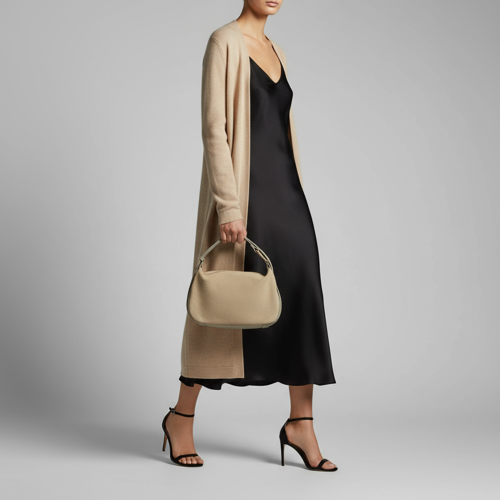 Suede Leather Crossbody Bag 242265