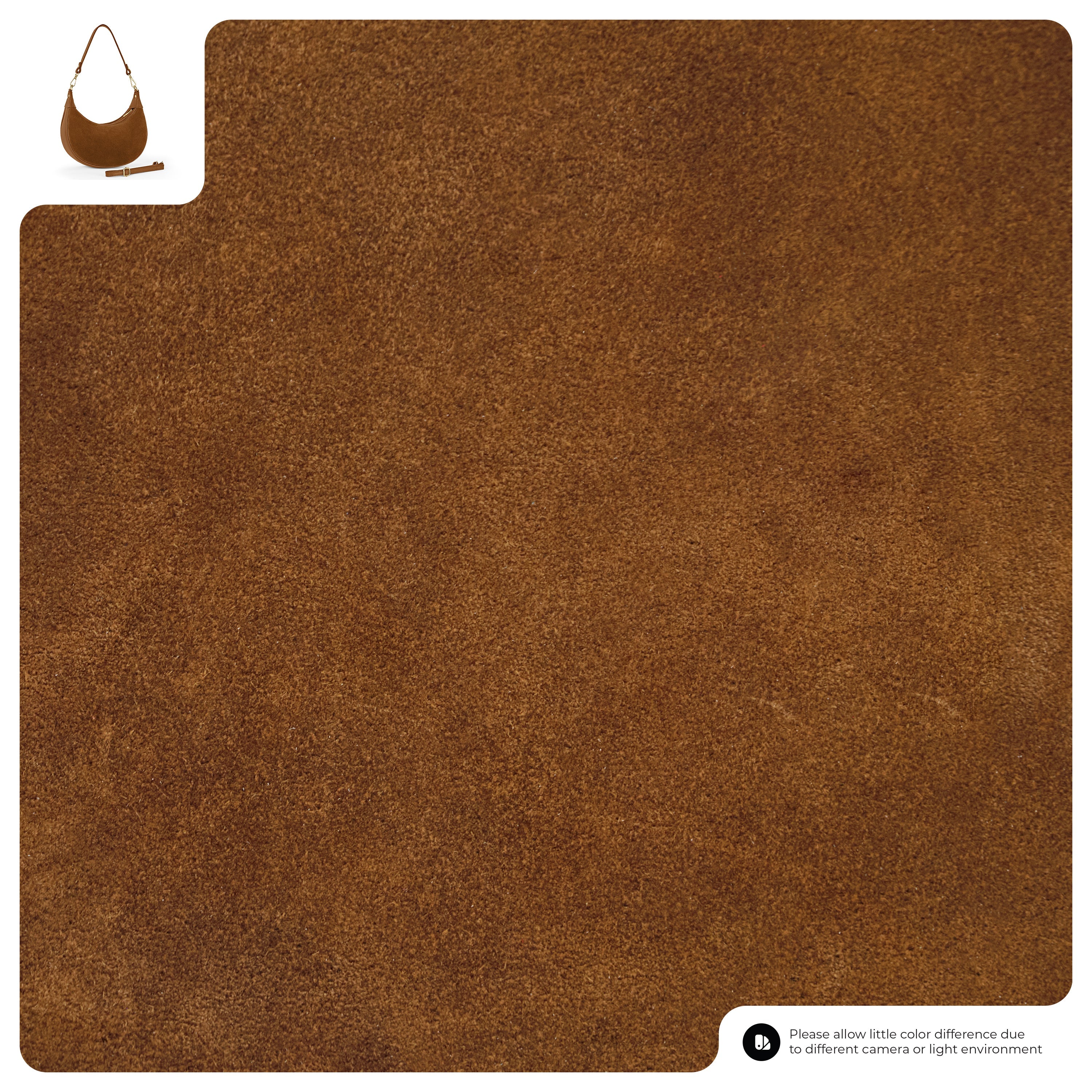 Suede Leather Shoulder Bag 222024