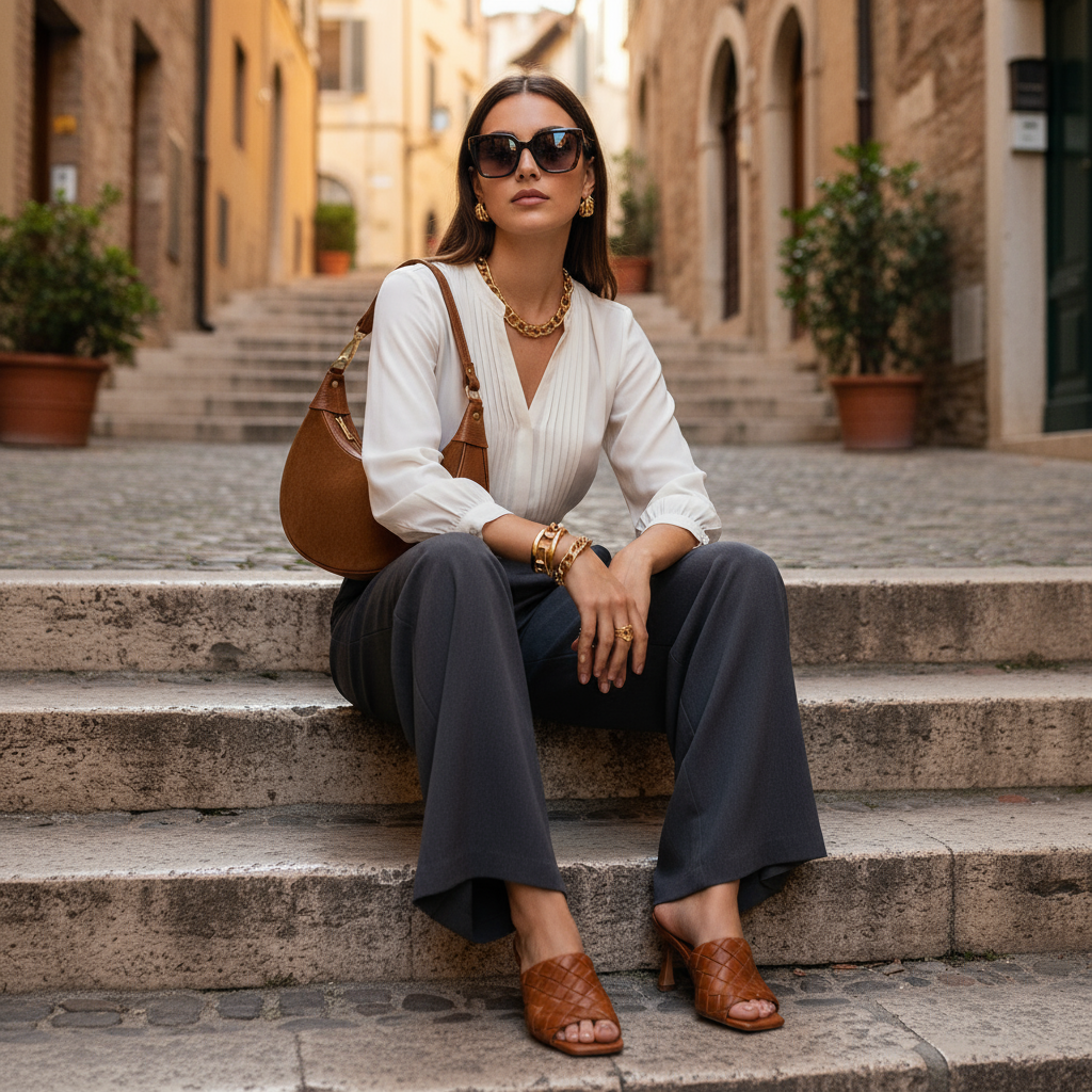 Suede Leather Shoulder Bag 222024