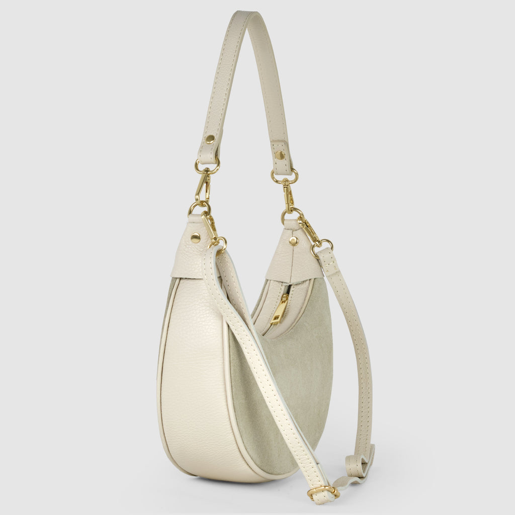 Suede Leather Shoulder Bag 222024