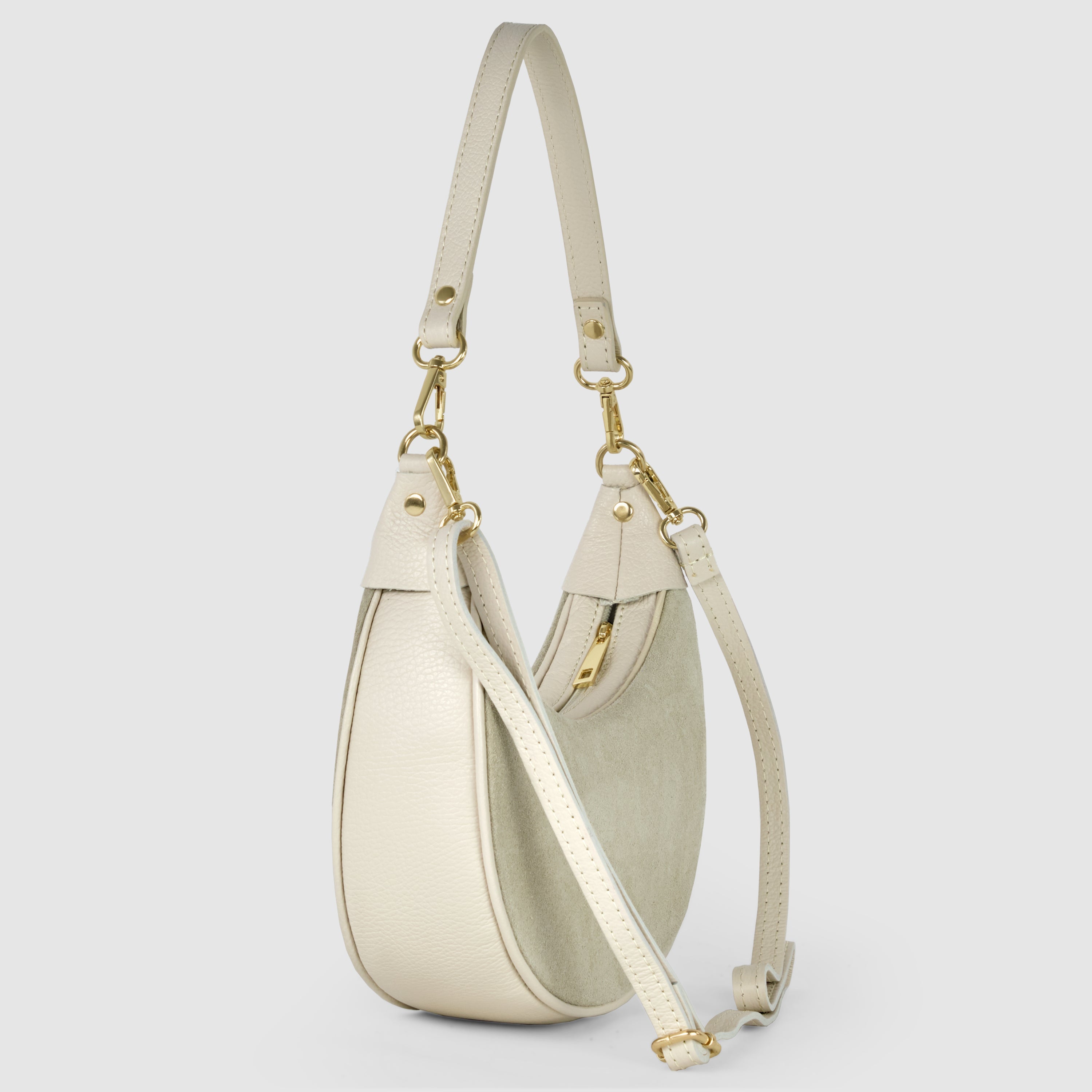 Suede Leather Shoulder Bag 222024