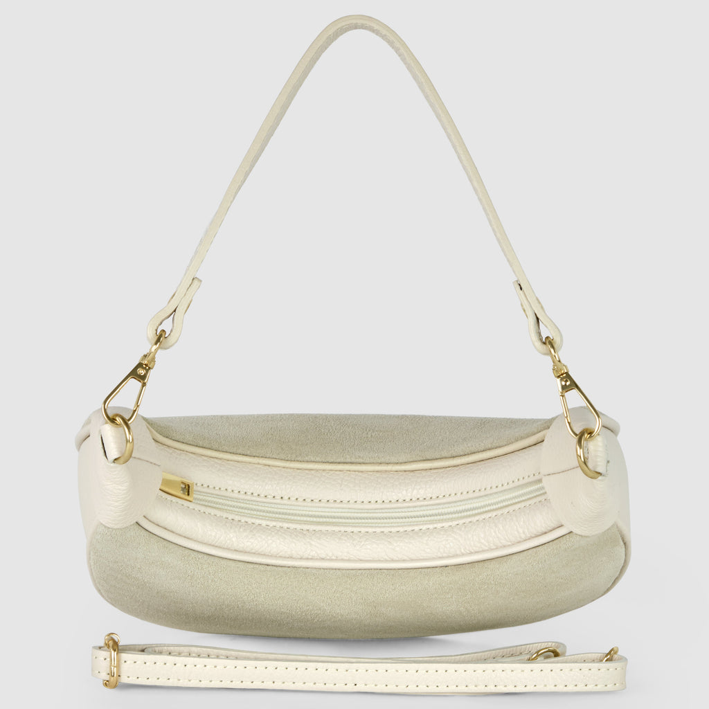 Suede Leather Shoulder Bag 222024