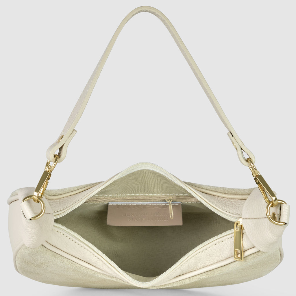 Suede Leather Shoulder Bag 222024