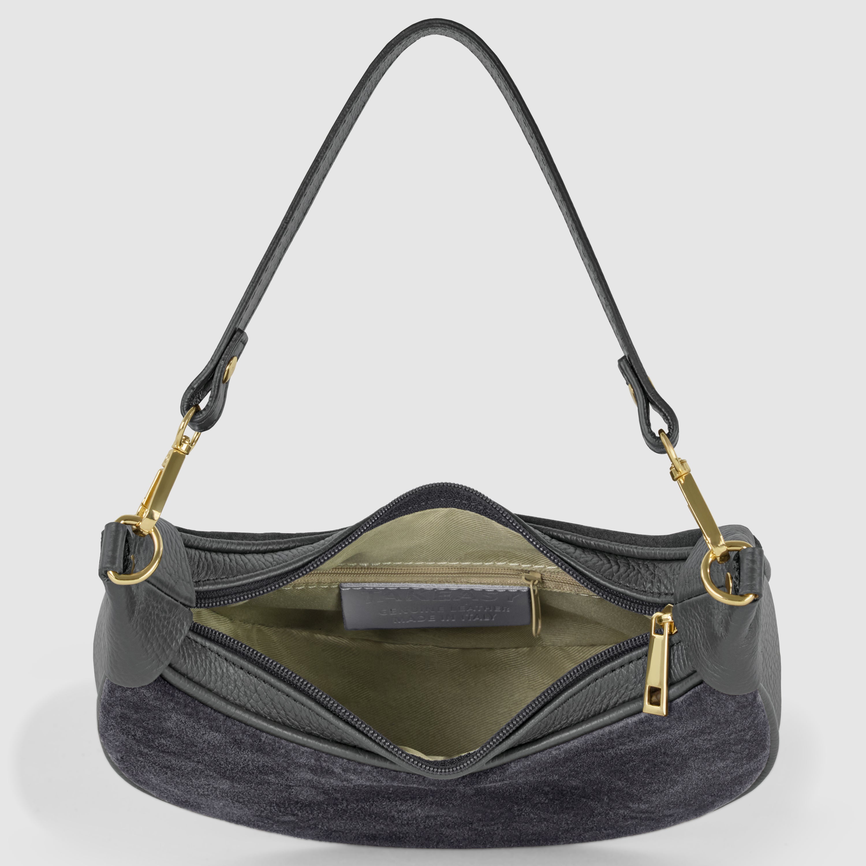 Suede Leather Shoulder Bag 222024